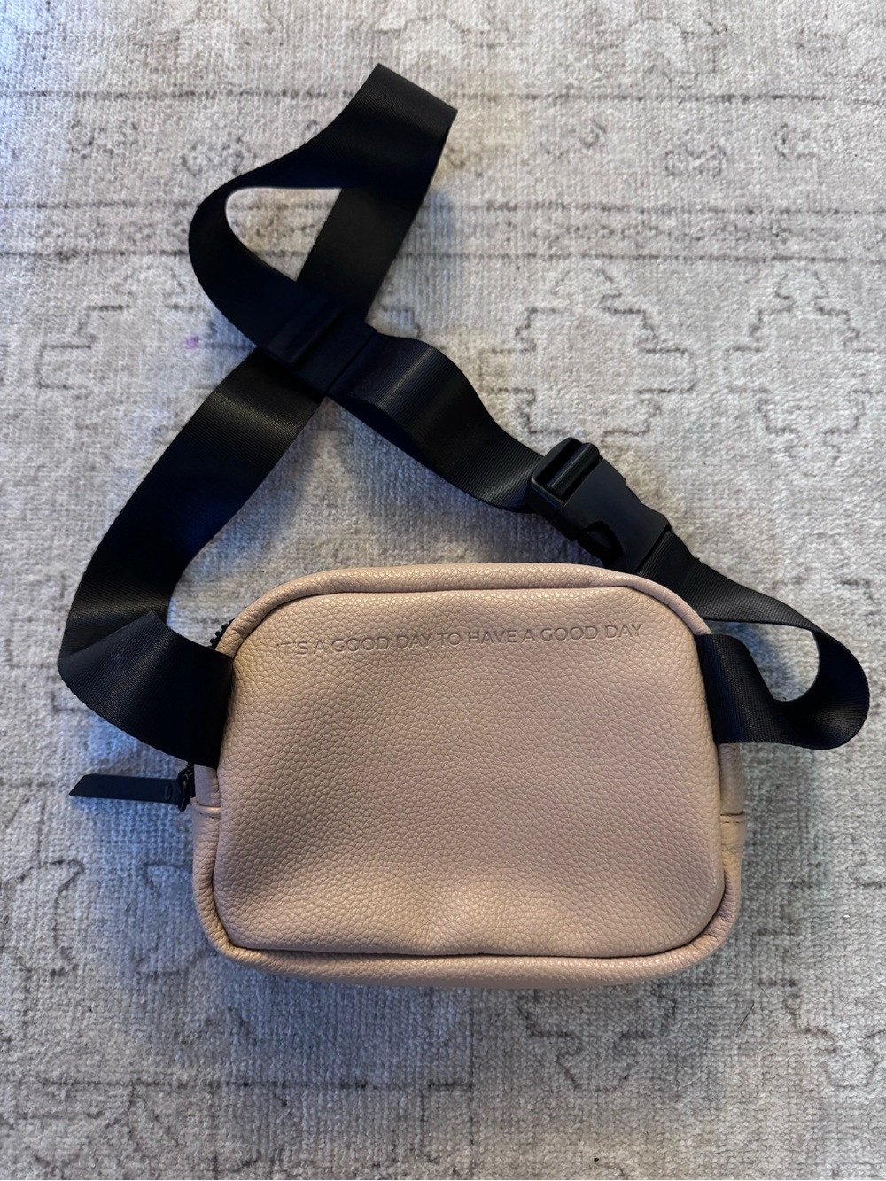Tan Crossbody/Belt Bag